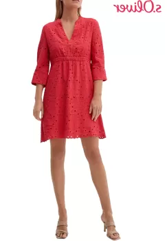 Rochie brodata s.Oliver imagine