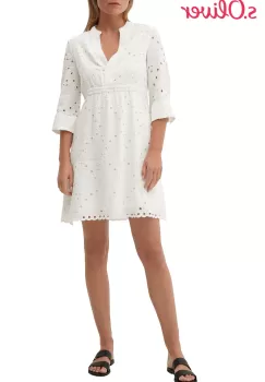 Rochie brodata s.Oliver imagine