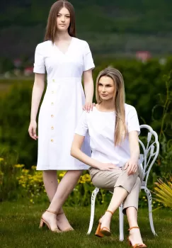 Rochie in si viscoza Amalia imagine