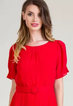 Rochie plisata Elvira imagine