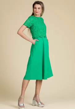 Rochie satin Emilie imagine