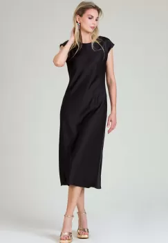 Rochie satin Francesca imagine