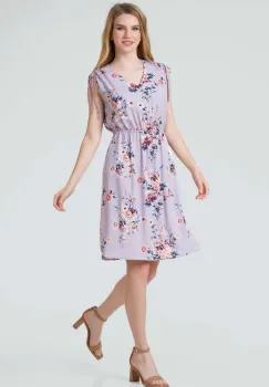 Rochie viscoza April imagine