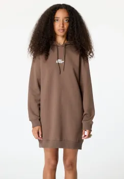 Rochie The North Face W Zumu Hooded Dress Smokey Brown imagine