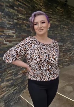 Bluza 410 leopard Anesia imagine