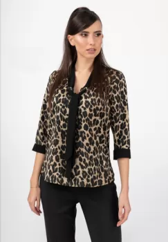 Bluza 4273 leopard La Donna imagine