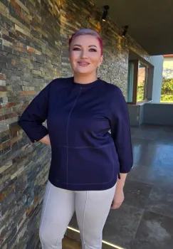Bluza 4419 bleumarine Mizar imagine