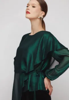 Bluza 4460 verde Mizar imagine