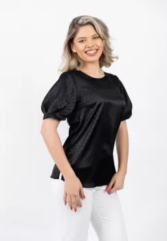 Bluza 4699 neagra La Donna imagine