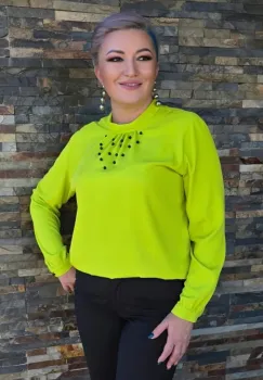 Bluza 816 lime perle Aquared imagine