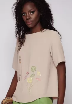 Bluza CC1MZ4145 bej Mizar imagine