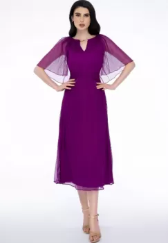Rochie 1521 magenta Leonard imagine