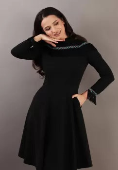 Rochie 1578 neagra Moze imagine