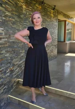 Rochie 1794 neagra Leonard imagine