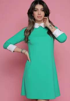 Rochie 397 verde Madelia 38 imagine