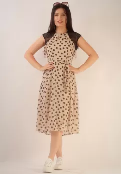 Rochie 4698 bej buline Moze imagine