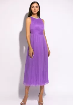 Rochie 5108 liliac Ginette imagine
