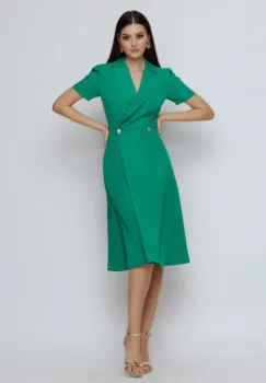 Rochie CC1MZ3127 verde Mizar 40 imagine