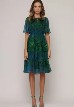 Rochie CC1MZ4242 imprimata Mizar imagine