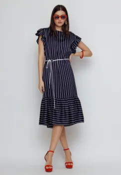 Rochie CC2MZ3148 bleumarine Mizar 42 imagine