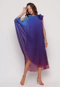 Rochie EV1MZ4207 degrade mov Mizar imagine