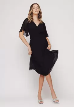 Rochie EV1MZ4226 neagra Mizar imagine