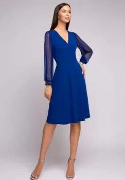 Rochie M567 X62 royal Ginette imagine