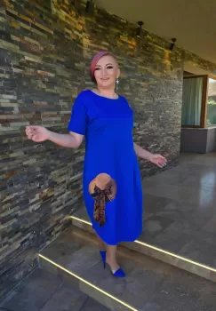 Rochie T106 royal imagine