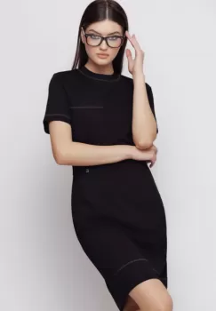 Rochie US2MZ4022 neagra Mizar imagine