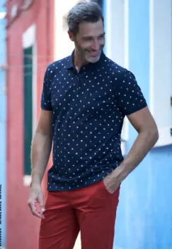 Tricou Polo Marcada Sea Barrier imagine