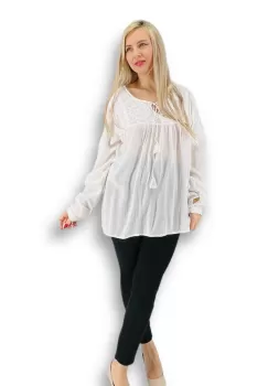 Bluza stilizata traditional Olivia 19 imagine