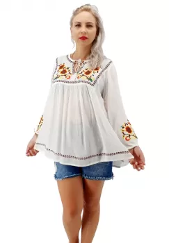 Bluza stilizata traditional Olivia 3 imagine