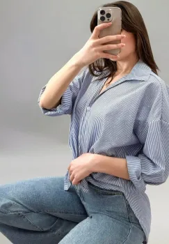 Camasa Dama cu mici strasuri imagine