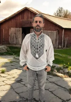 Camasa Traditionala Robertino 27 imagine