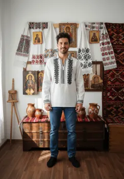 Camasa Traditionala Tiberiu 12 imagine