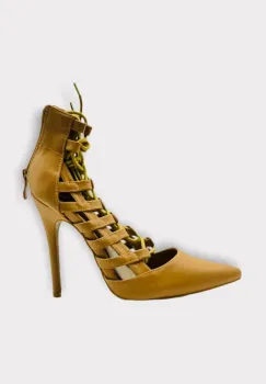 Pantofi inalti cu siret imagine