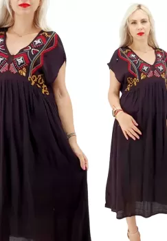 Rochie brodata Antoaneta 3 imagine