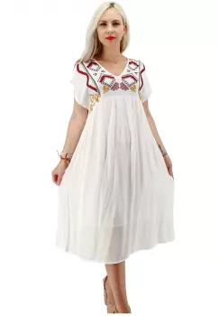 Rochie brodata Antoaneta 4 imagine