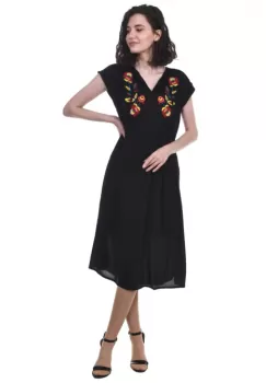 Rochie brodata Antoaneta 5 imagine