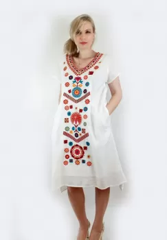 Rochie Brodata Codrina 2 imagine