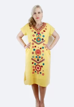 Rochie Brodata Codrina 3 imagine