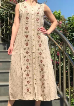 Rochie brodata Emilia 11 imagine