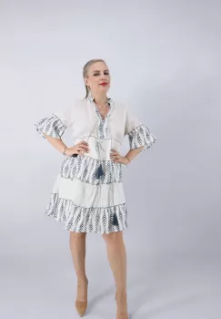 Rochie cu fir lame Lea imagine