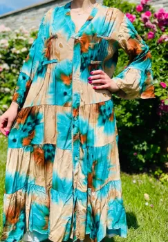 Rochie de vara midi Ella 4 imagine