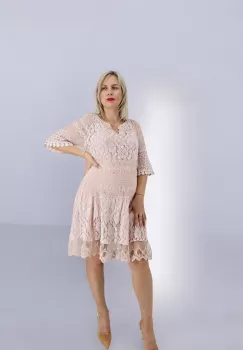 Rochie din dantela Marga 20 ( diferite culori ) imagine