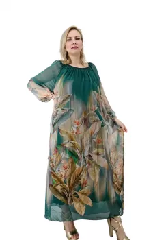 Rochie dreapta din matase Mariana 12 imagine