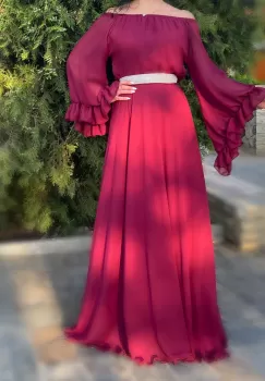 Rochie eleganta lunga Gratiela 2 imagine