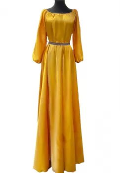 Rochie eleganta lunga Neli 46 imagine