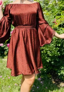 Rochie eleganta scurta Carmen 2 imagine