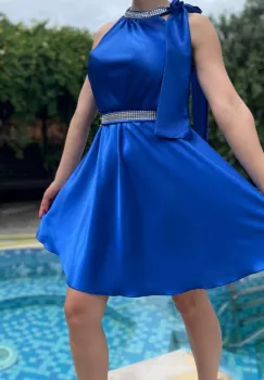 Rochie eleganta scurta Mada 5 imagine